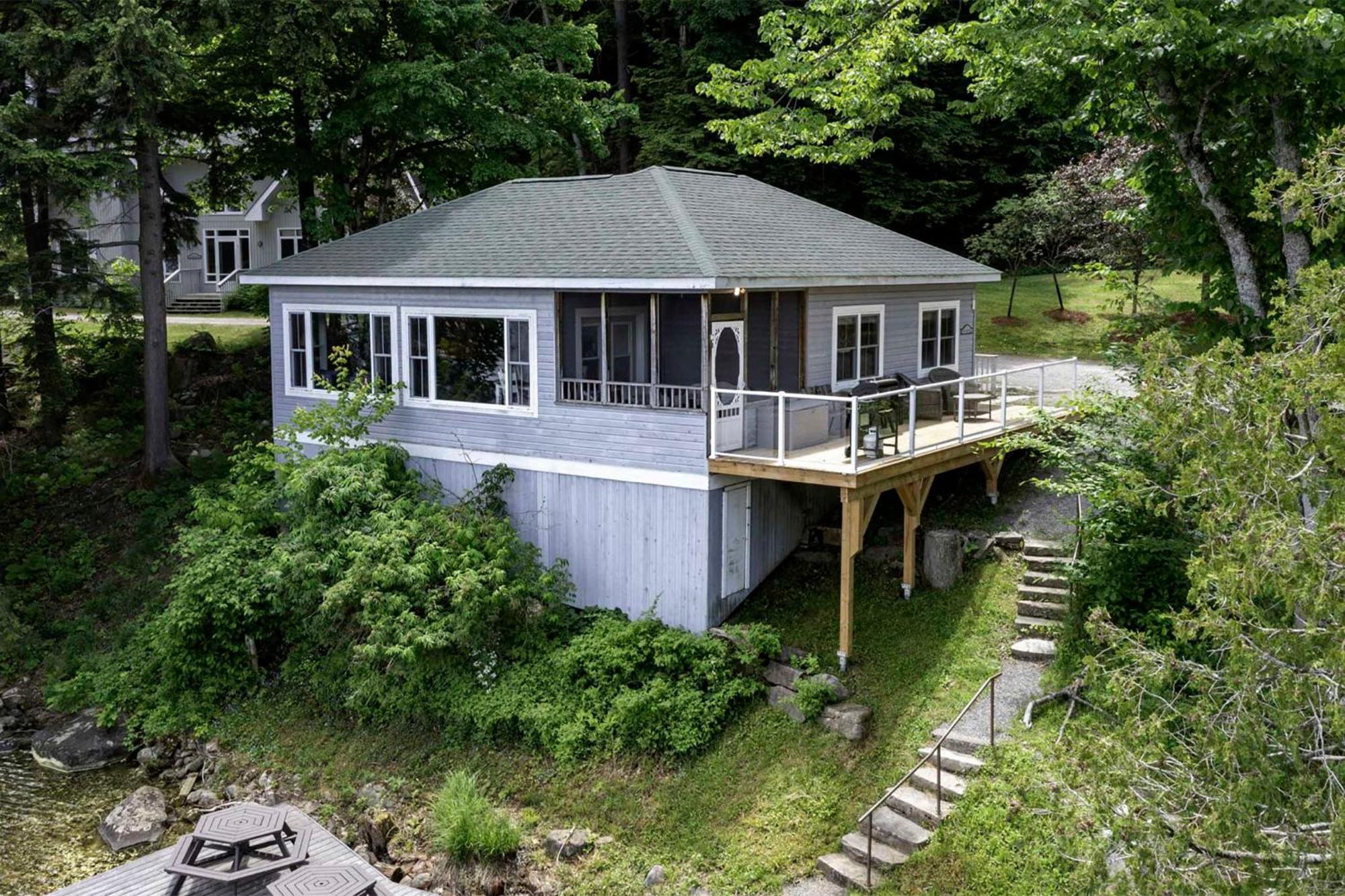 Port Cunnington Lodge Dwight Eksteriør bilde