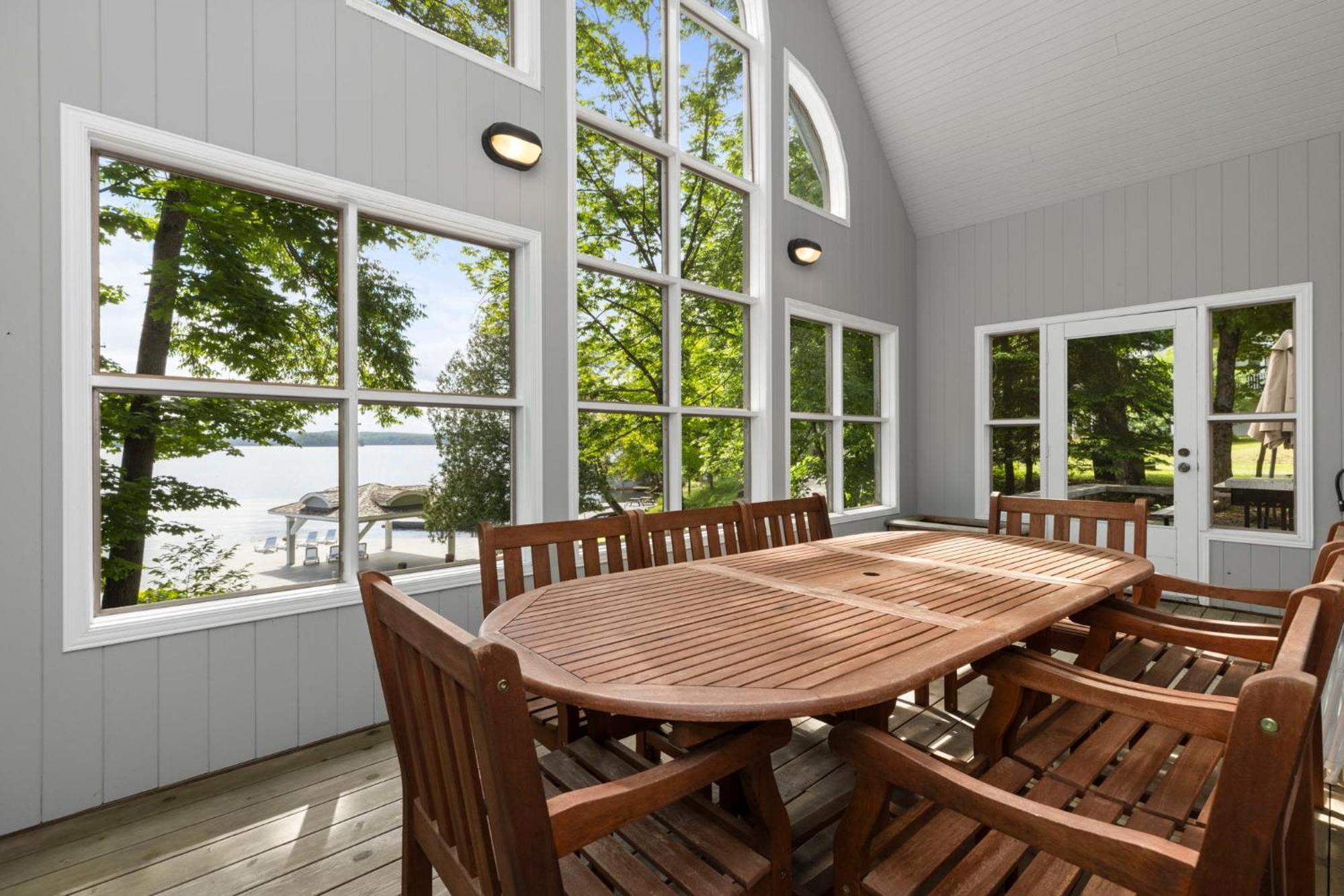 Port Cunnington Lodge Dwight Eksteriør bilde