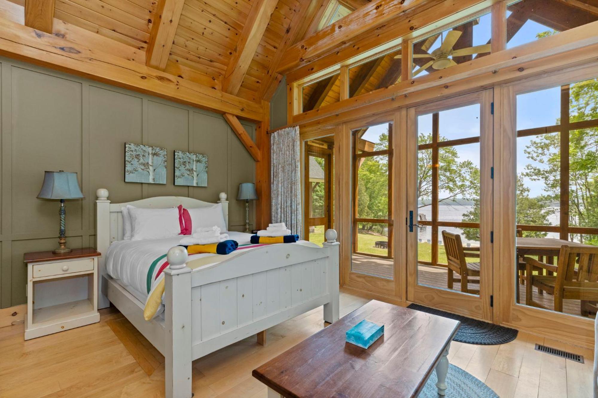 Port Cunnington Lodge Dwight Eksteriør bilde